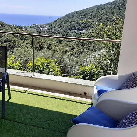 Cap Corse Uribellinu 2 Formule Petit Dejeuner Apartmán Santa-Maria-di-Lota